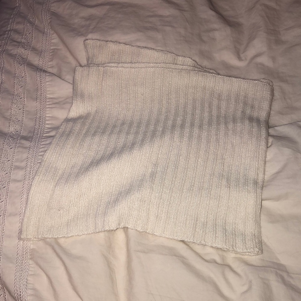 Off white infinity scarf